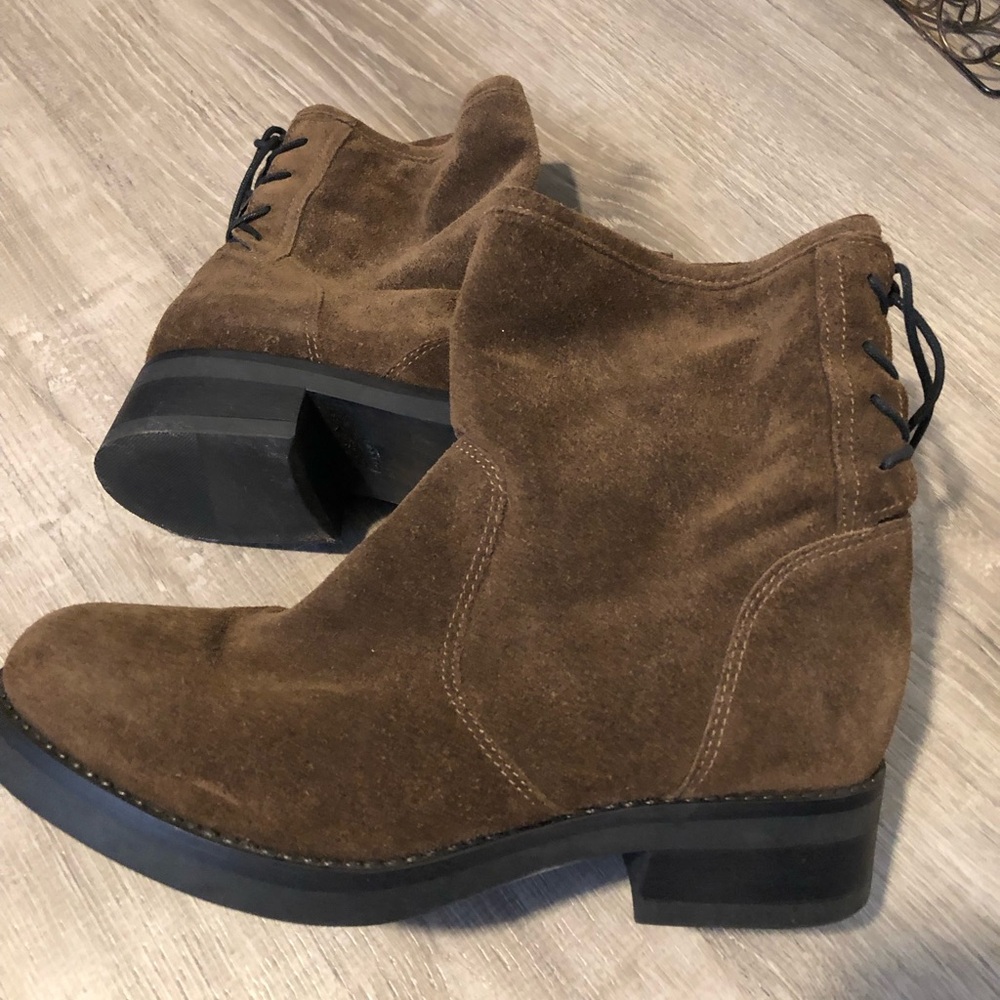 Brown Suade Boots